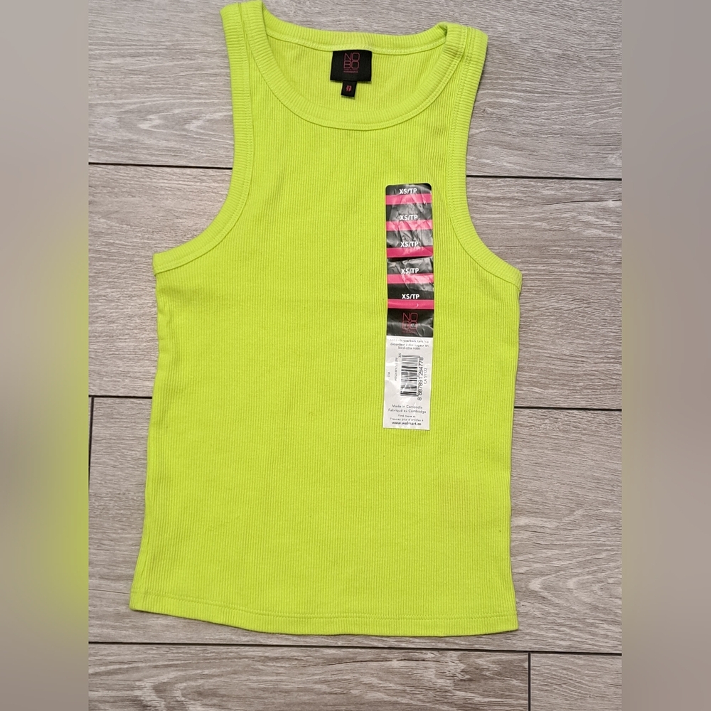 Brand New NOBO Women's Racerback Tank Top